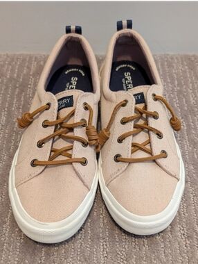 Beige Sperry Crest Vibe Sneakers